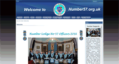 Desktop Screenshot of humber57.org.uk